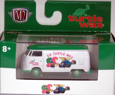 M2 Machines VW Release 65 1960 VW Delivery Van TURTLE WAX