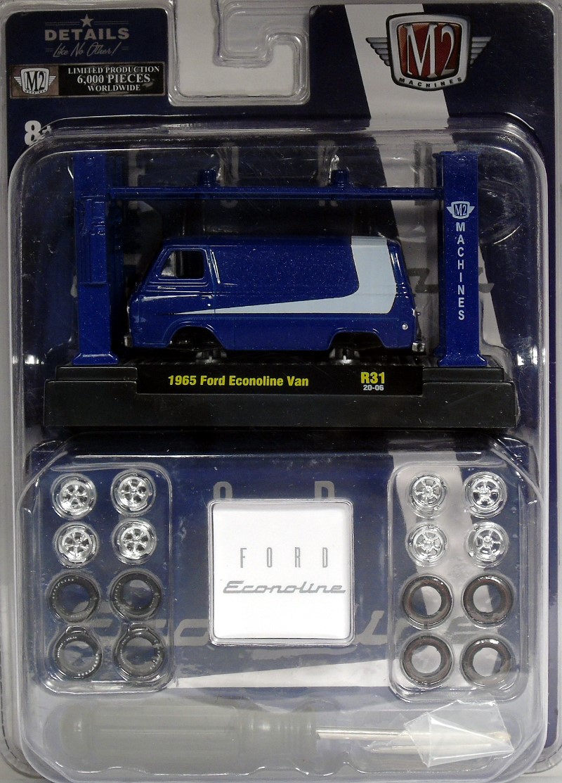 M2 Machines Model Kit Release 31 1965 Ford Econoline Van